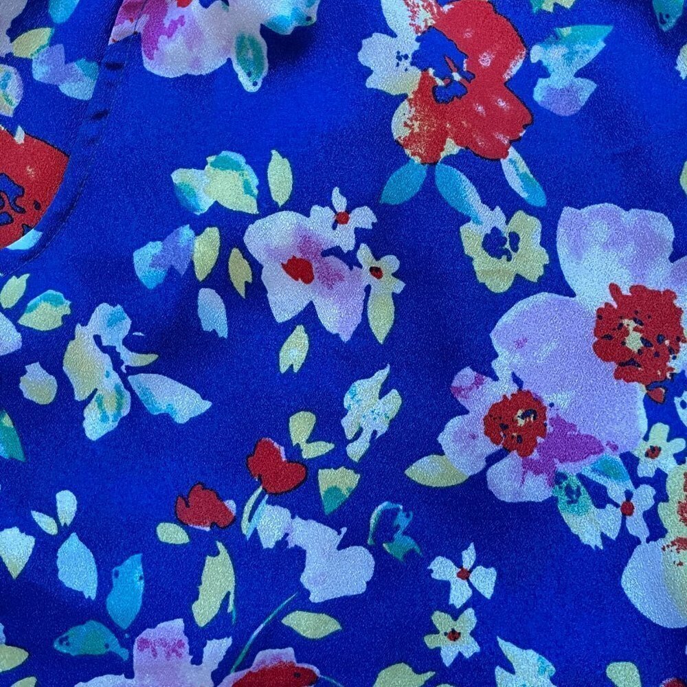 Yumi Kim Romper Faux Wrap V-Neck with Front Pockets and Sash XS - Picture 5 of 8